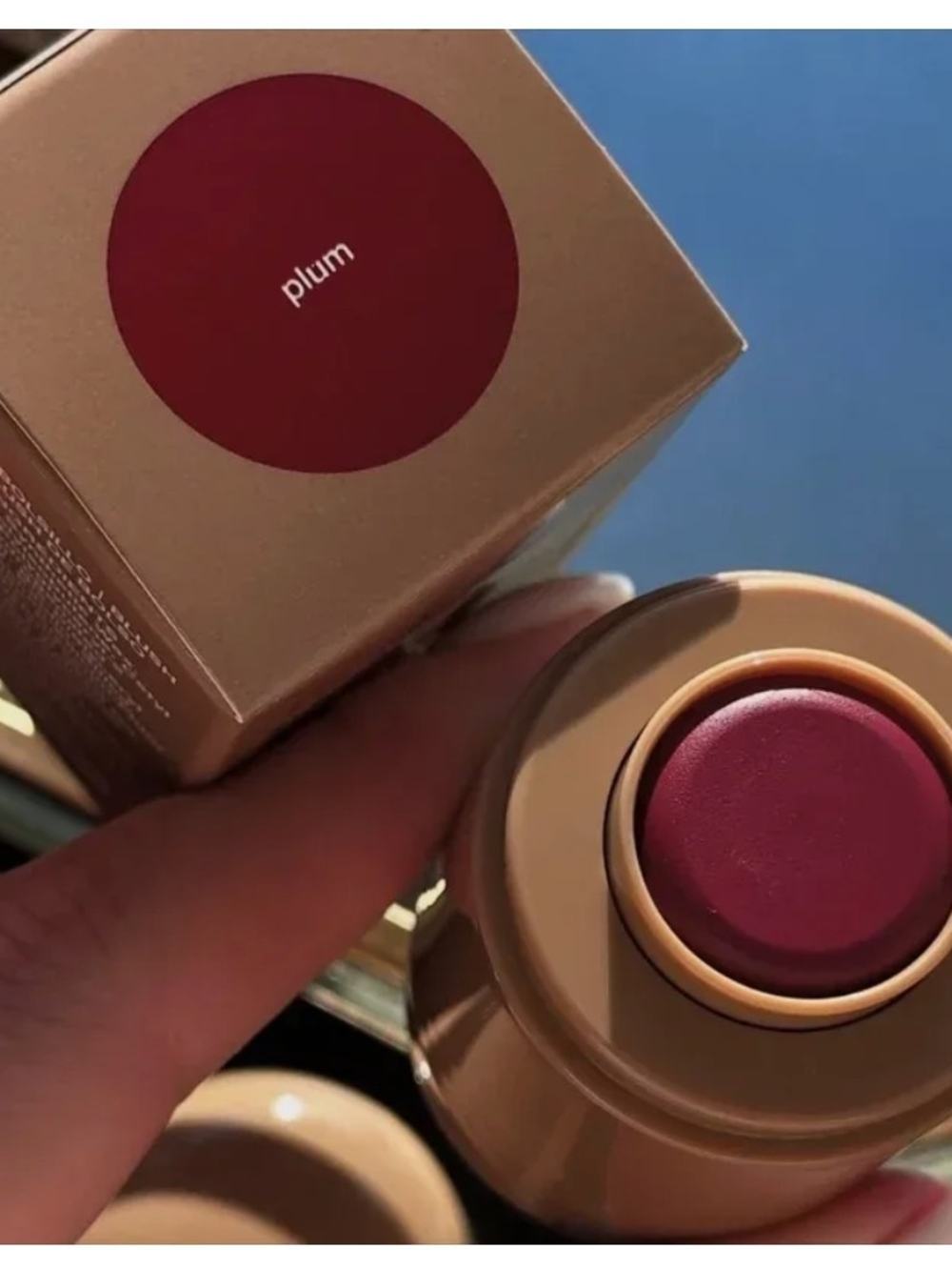 RHODE Cream Blush Stick — Plum